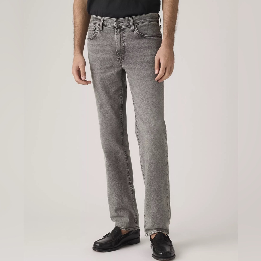 Levi’s 514 Slim Straight Fit Jeans in Whatever You Like Grey Size 36X30